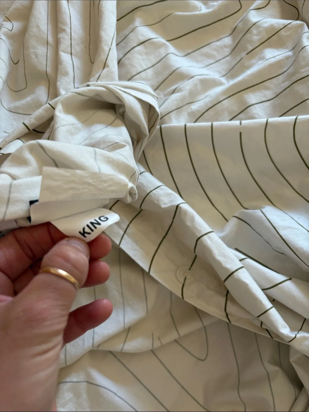 Brooklinen Oeko-Tex 100% Cotton King Duvet Cover